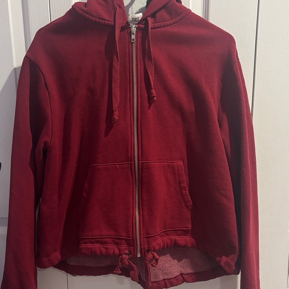 PINK Victoria's Secret Deep Red Sweater